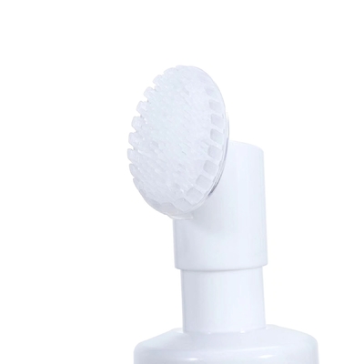 洗浄用シリコンブラシ付き パーソナライズド 42mm プラスチック泡ポンプ