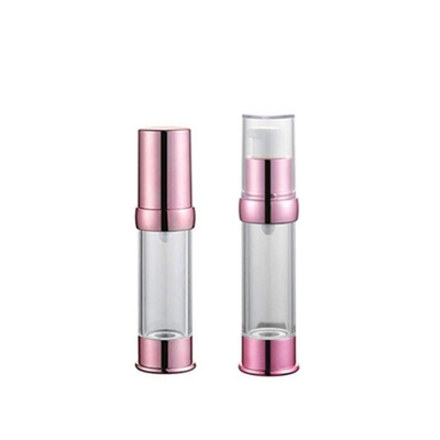 ローズゴールド 30ml UV アルミニウム 空気のないポンプボトル 皮膚ケア用