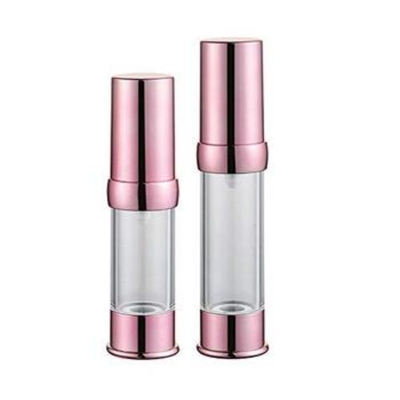ローズゴールド 30ml UV アルミニウム 空気のないポンプボトル 皮膚ケア用
