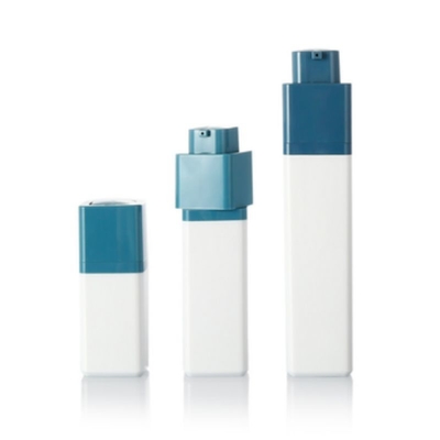 特殊ヘッド付き四角形 30ml 空気のないポンプボトル 化粧品のケア用