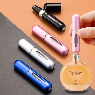 高級アルミ香水スプレーペン 5ml 8ml & 12ml 空の容器