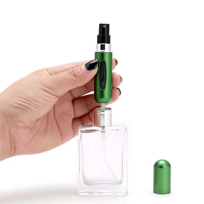 カスタマイズされたポータブル 8ml & 12ml アルミスプレーペン 香水用スプレーボトル