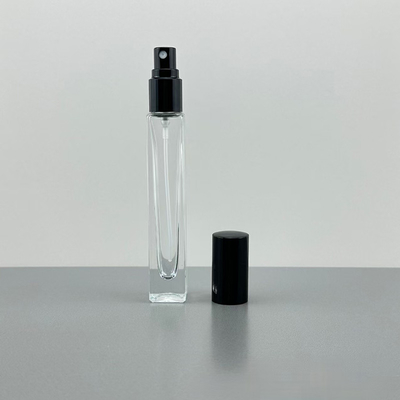 10ML ガラス 香水 ボトル パーソナライズド 噴霧ポンプとオーバーキャップ