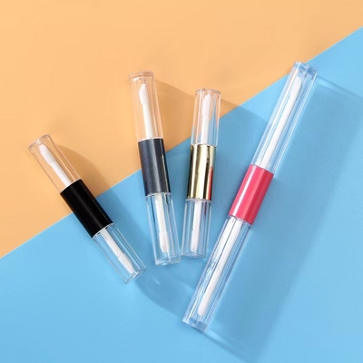 オーダーメイド 1ml 1.5ml & 2.5ml ダブルヘッド容器 空のリップグロースチューブ