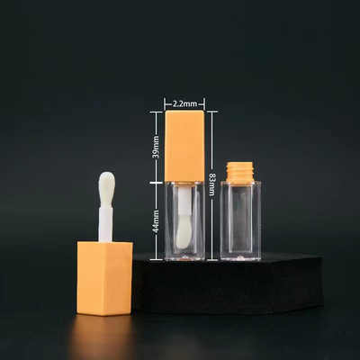 ビッグヘッドブラシ 5ml プラスチック リップグロース チューブ サポート カラー カスタマイズ