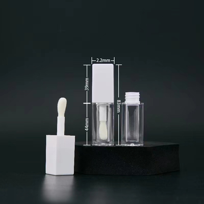 ビッグヘッドブラシ 5ml プラスチック リップグロース チューブ サポート カラー カスタマイズ