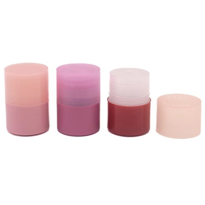 ユニークなスタイル 15ml スクリュー回転 プラスチック リップグロス ボトル サポート カスタマイズ