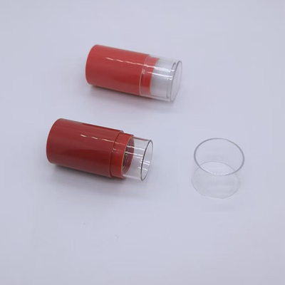 クリア詰め替え可能空デオドラントスティック容器 10g