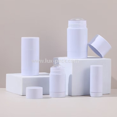 リサイクル可能なクリアデオドラントスティック容器 15ml～100ml