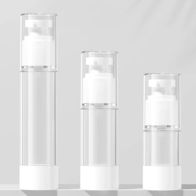 プラスチックエアレスボトル 15ml～120ml スプレーヘッド付き
