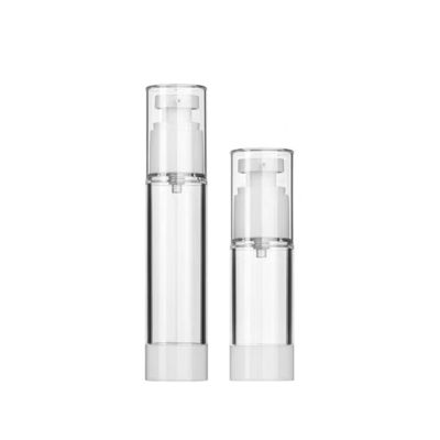 スキンケア・化粧品用 カスタマイズ可能な15ml 30ml 50ml リークプルーフ（漏れ防止）制御ディスペンシングエアレスポンプボトル
