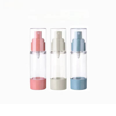 スキンケア・化粧品用 カスタマイズ可能な15ml 30ml 50ml リークプルーフ（漏れ防止）制御ディスペンシングエアレスポンプボトル