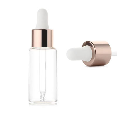 20ml フロストガラス エッセンシャルオイルボトル 18mmネック