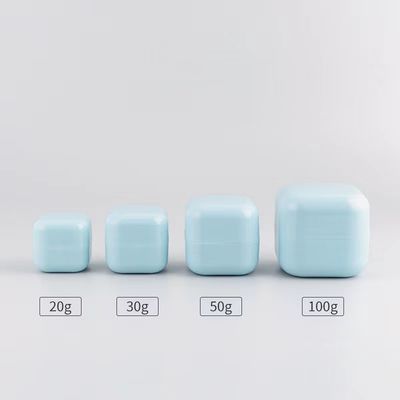 カスタムスクエアプラスチッククリームボトル 20g 30g 50g 100g
