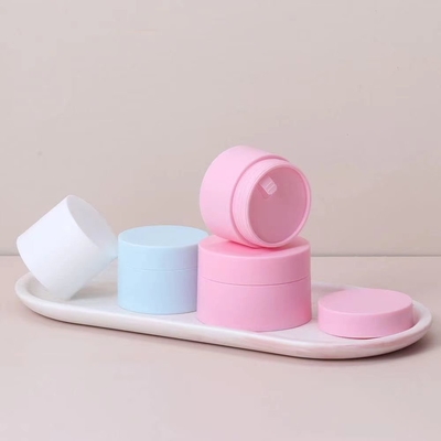 プラスチックのPPクリームボトル 5gから50g カスタムカラー MOQ 10000pcs