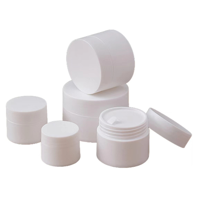 プラスチックのPPクリームボトル 5gから50g カスタムカラー MOQ 10000pcs