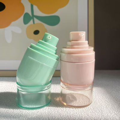 ミストスプレーヘッドまたはローションポンプヘッドとシルクスクリーン印刷付きのカスタマイズされたプラスチックエアレスボトル