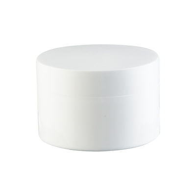 50+50g PP Plastic Cream Jar with Spoon Made from 100% Fresh PP and 20 Days Lead Time for Cosmetic Packaging