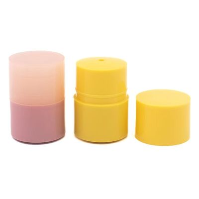 Wholesale 15g Plastic Cylinder Lip Gloss Tube for Lip Mask with Custom Printing