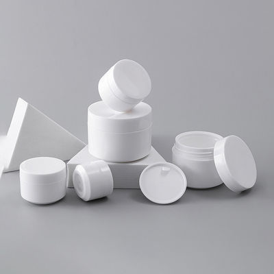 10ml 30ml 50ml 75ml 食品グレードの材料で2層PPプラスチッククリームボトル 皮膚ケアクリーム容器