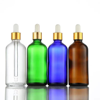 Wholesale Customized Glass Essential Oil Dropper Bottle with 5ml-200ml Size Range and Glass & Plastic Material