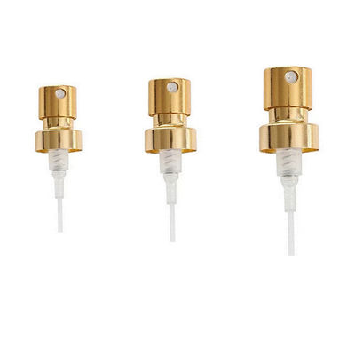 15MM 20MM 電解アルミニウムファインミストスプレーポンプ、パーソナルケア用精密投与量制御付き