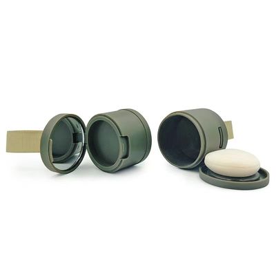 4Gサイズ ABS素材粉末ケース パーソナライズされたカラーヘアライン仕上げと鏡が含まれています