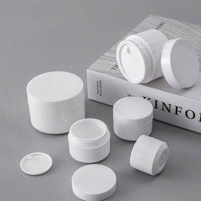 5g 10g 15g 30g 50g ダブルウォール PP プラスチック 再充填可能なパーソナルケア 化粧クリーム 瓶 シルクスクリーン印刷