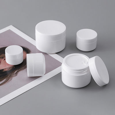 5g 10g 15g 30g 50g ダブルウォール PP プラスチック 再充填可能なパーソナルケア 化粧クリーム 瓶 シルクスクリーン印刷
