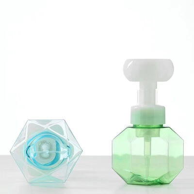 42mm 43mm PP 化粧品ボトルのための花形泡剤ポンプ