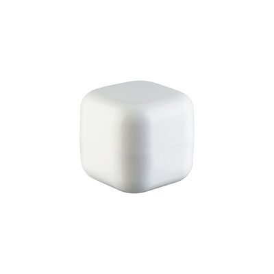 Exquisite Appearance 20g 30g 50g 100g Square Angle Plastic Cream Jar with Hand-pull Gasket Used for Skincare Package Support Customized