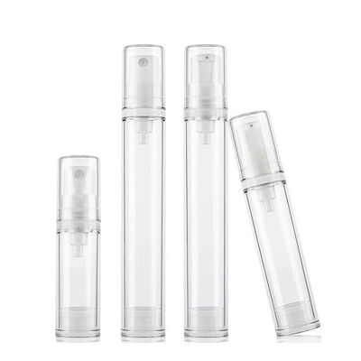 卸売 5ml 10ml 15ml 容量 AS プラスチック空気のないポンプボトル 真空ポンプシステムとカスタマイズされたシルクスクリーン印刷