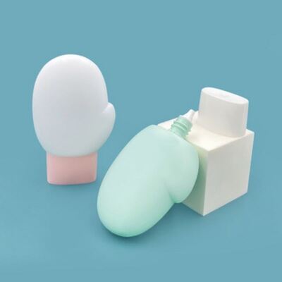 日焼け止め用60/100ML指型ボトル、日焼け対策に、ビーチやアウトドア活動に携帯可能