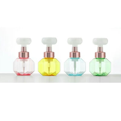 42mm 43mm PP 化粧品ボトルのための花形泡剤ポンプ