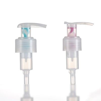 24mm/28mmオプションと様々な用途向けカスタマイズ可能なカラーを備えたオールプラスチック製ローションディスペンサーポンプ