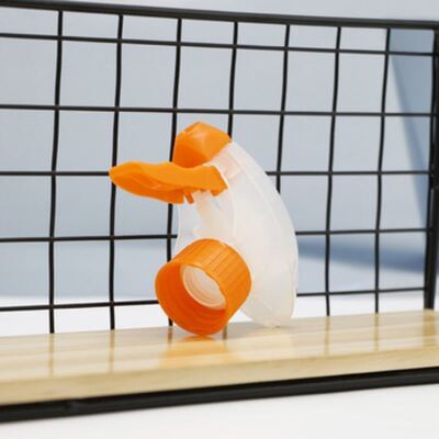 28/400 28/410 28/415 リブ付きクロージャー 再利用可能 全プラスチック 耐薬品性トリガースプレー