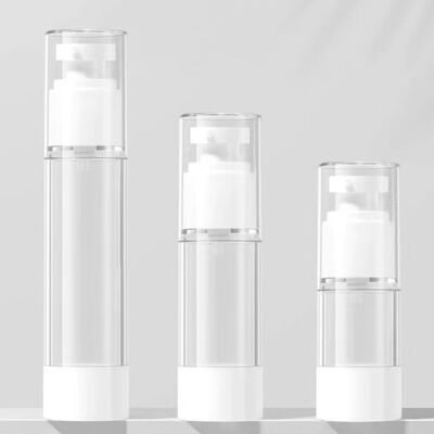 卸売 プラスチック 15ml 30ml 50ml 空気のないポンプ ボトル 真空 細い霧スプレーヤーとローションポンプ