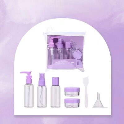 50ml PETローションポンプボトル 携帯型旅行用サイズ,漏れ防止皮膚ケア容器,カスタムカラー