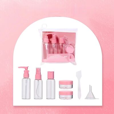50ml PETローションポンプボトル 携帯型旅行用サイズ,漏れ防止皮膚ケア容器,カスタムカラー