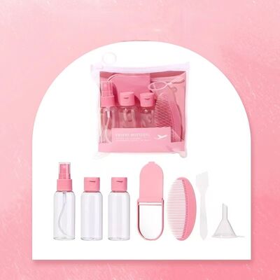 50ml PETローションポンプボトル 携帯型旅行用サイズ,漏れ防止皮膚ケア容器,カスタムカラー