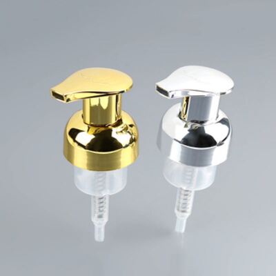 40mm 42mm プレミアム洗顔料用の高泡出力を備えたフルボディ電気メッキ泡ポンプ ディスペンサー