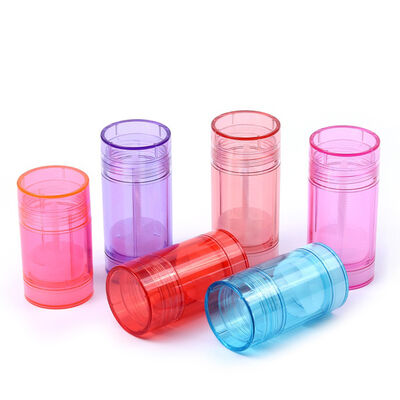 カスタムカラーツイストアップ PP プラスチック消臭容器 OEM/ODM プライベートラベル 15 グラム 30 グラム 50 グラム 75 グラムボディケア用ロールオン香水ボトル