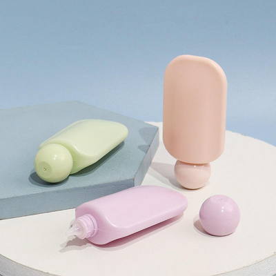 卸売 可愛い四角顔手クリーム ボトル 40ml PETポンプ 日焼け止め ローション 肌ケア 化粧品 カスタムロゴ付きパッケージ