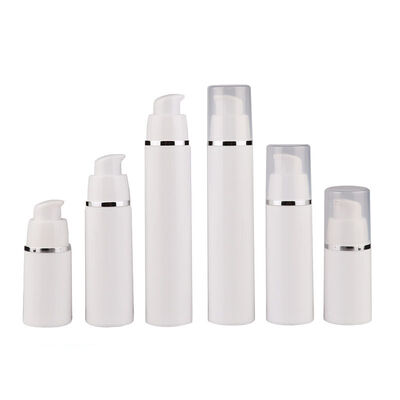 食品グレードPPのOEM ODMカスタマイゼーションで皮膚ケアのための15ml30ml50ml空気のないポンプボトル