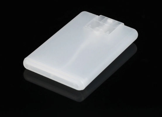 透明な香水ポンプ噴霧器 20 ミリリットルプラスチッククレジットカードスプレーボトル