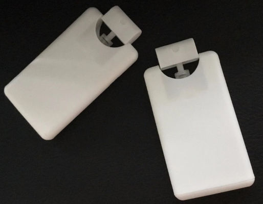 ホワイトカラー 香水ポンプスプレー 20ml プラスチック素材 クレジットカードスプレーボトル