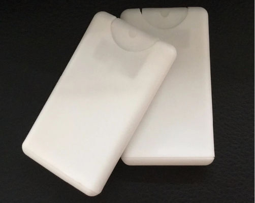 ホワイトカラー 香水ポンプスプレー 20ml プラスチック素材 クレジットカードスプレーボトル