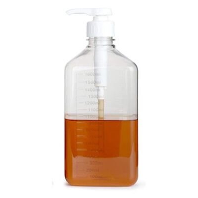 28mm 食品グレードプラスチックポンプディスペンサー 漏れ防止シロップソースディスペンシングポンプ 750ml 1Lボトル用